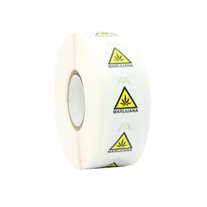 Montana .75 x .75 in Warning & Compliance Labels (Roll of 1,000) - Choose Price Tier#Single Unit (Less Than Box Qty)>Pack of 5 (Bulk Discount Pricing)