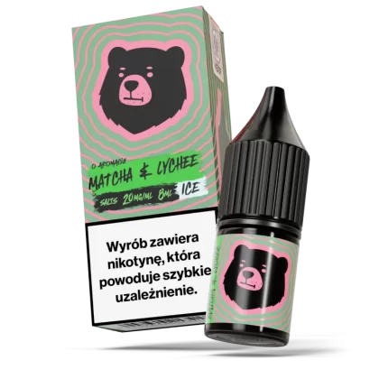 Liquid Go Bears Salt Tea 8ml 20mg Matcha Lychee