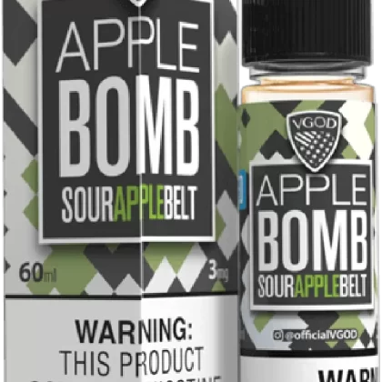 VGOD E Liquid – Iced Apple Bomb - Vapexotic In