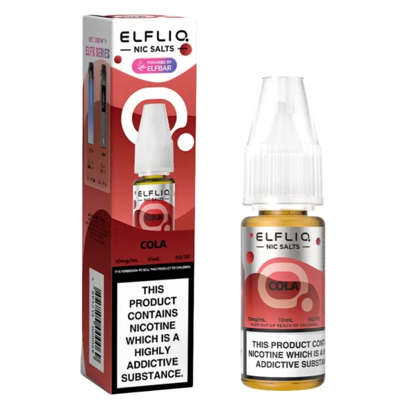 Cola Nic Salt E-Liquid by Elf Bar Elfliq (10ml) - 10mg