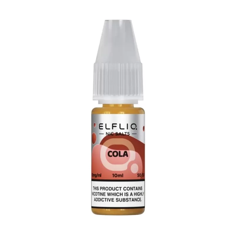 Cola Nic Salt E-Liquid by Elf Bar Elfliq (10ml) - 10mg - Image 2