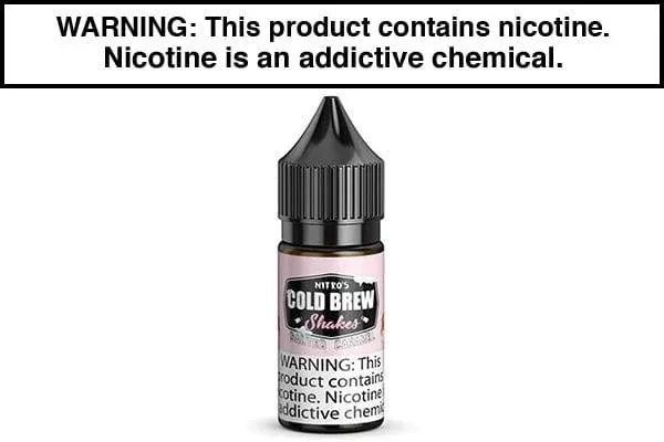 SALTED CARAMEL BY NITRO’S COLD BREW SALTS 30ML - Vape Product, Vape Product