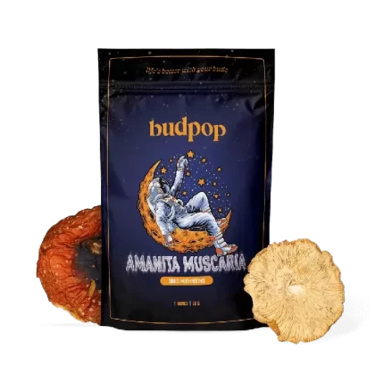 BudPop Dried Amanita Muscaria Mushrooms