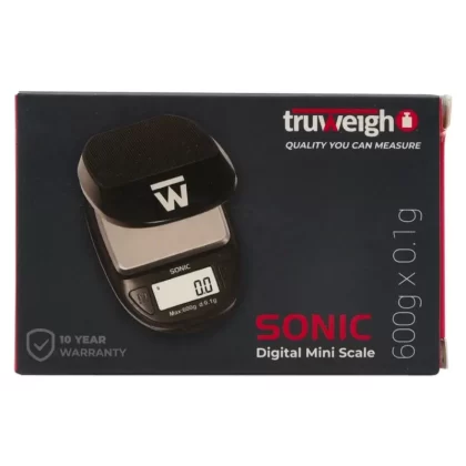 Truweigh Sonic Scale – 600g x 0.1g – Black