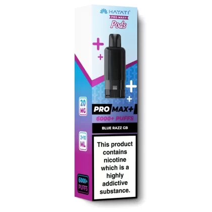 Blue Razz GB Pro Max+ Refills by Hayati - 20 mg/ml (10E4DD)