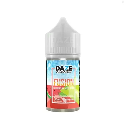 Sale $11.00 – Strawberry Banana Apple Iced by 7Daze Fusion Salt 30mL