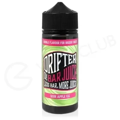 Sour Apple Ice Shortfill E-Liquid by Drifter Bar Juice 100ml - Ecigpremium