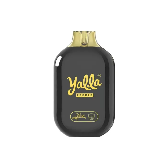 Vanilla Custard Yalla Pebble Disposable 7000 Puffs - Vape Product