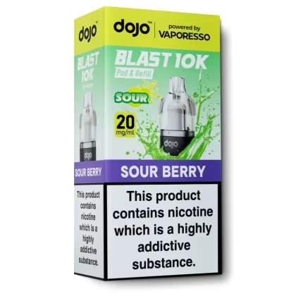 Sour Berry Pod & Refill by Dojo Blast 10k - 20 mg/ml