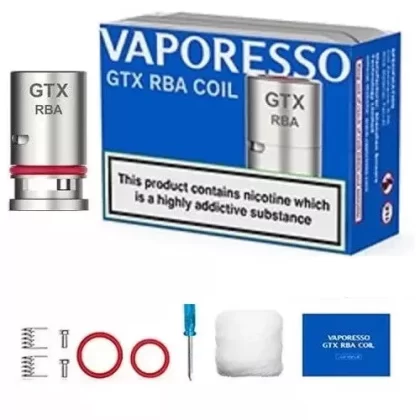 RBA 0.7hm Coil Vaporesso® GTX Coils (5-Pack) – For PM30, PM80, Luxe, Swag