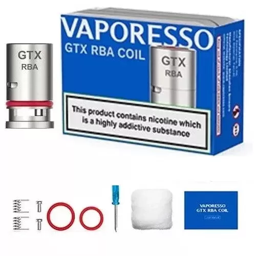 RBA 0.7hm Coil Vaporesso® GTX Coils (5-Pack) – For PM30, PM80, Luxe, Swag