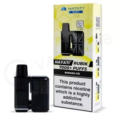 Banana Ice Hayati Rubik 7000 Refill Pack