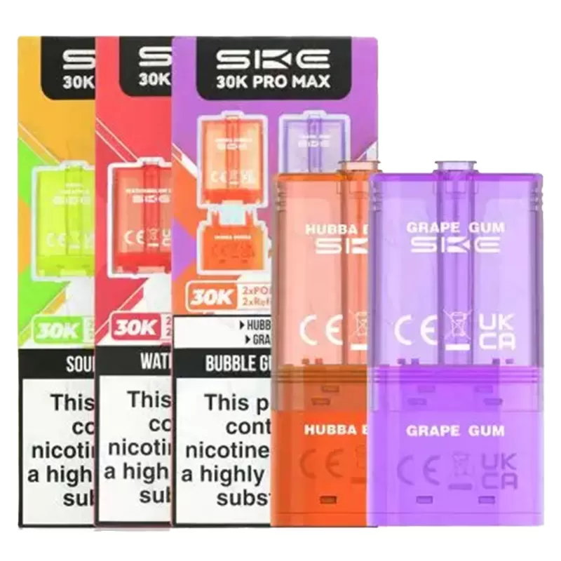SKE Pro Max 30K Prefilled PODS - Green Edition