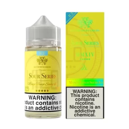 Mango Tango Sours Ice by Kilo Sour Series “Bazooka Sour Straws” 100ml