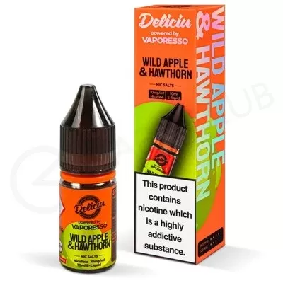Wild Apple & Hawthorn Nic Salt E-Liquid by Deliciu - Ecigpremium