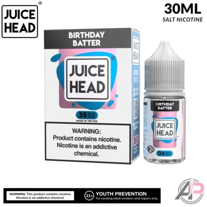 Juice Head Birthday Batter Salt Nicotine 30mL