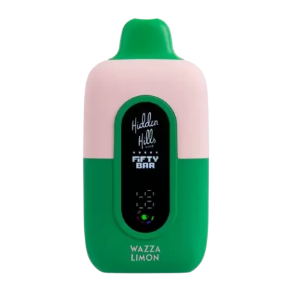 Wazza Limon Hidden Hills X Fifty Bar - Customer Group#VAP~Nicotine#50mg~Size#Single>5 Pack