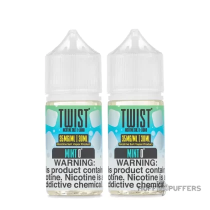 Twist Salt – Mint 0° (Arctic Cool Mint) 60mL - Vape Product, Vape Product