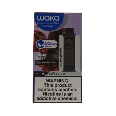 Waka Grape Apple SoPro 10000 Disposable Vape