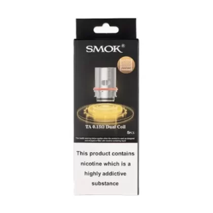 SMOK TA Replacement Coils (5-Pack) - 0.15 Ohm, 0.2 Ohm