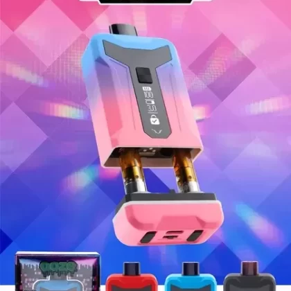 Ooze Duet Cart Battery - Color#Red>Black>Blue>Pink/Blue (D1CA51)