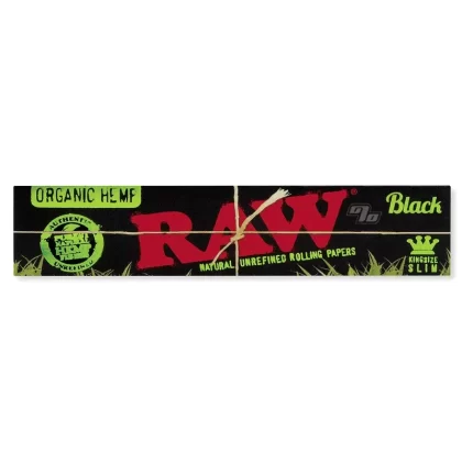 Raw Organic Hemp Black KSS Papers - Ejuicewarehouse