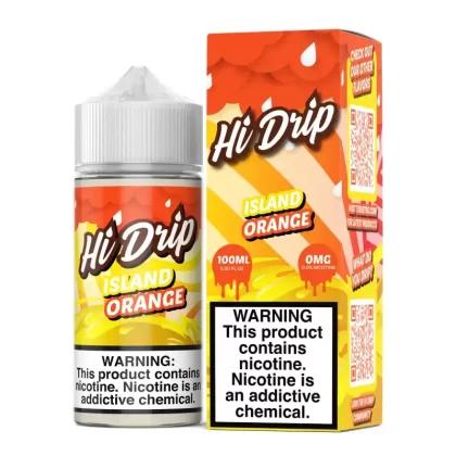 Hi-Drip Island Orange 100ml Vape Juice - Vape Product, Vape Product