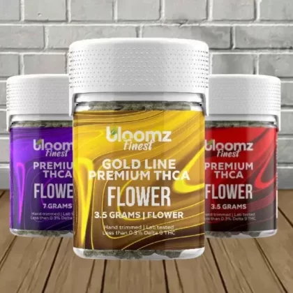 Bloomz Finest Gold Line Premium THCa Flower - strain profile#Ice Cream Cake 3.5g>Gas Face 3.5g>Apple Jack 3.5g>Cereal Milk 3.5g>Government Oasis 3.5g>Pineapple OG 3.5g>Pineapple OG 7g (DC1BA7)