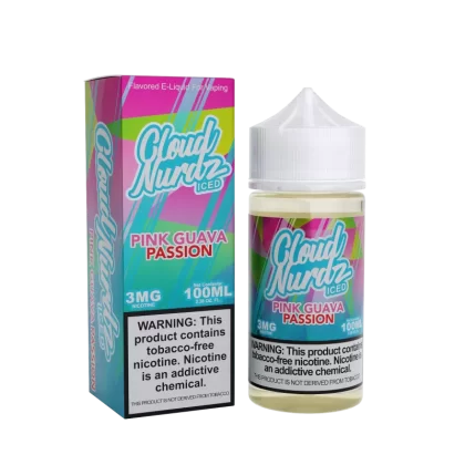 Cloud Nurdz Iced Pink Guava eJuice - Vape Product; Vape Product, Vape Product
