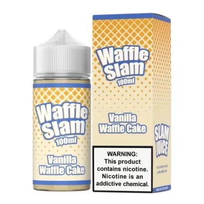 Waffle Slam Vanilla Waffle Cake 100ml E-Juice