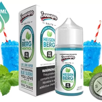 Heisenberg Menthol Innevape Salts 30ml - Vape Product, Vape Product