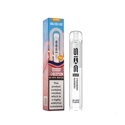 Ske Bar 600 Prefilled Pod Strawberry Raspberry - Ecigpremium