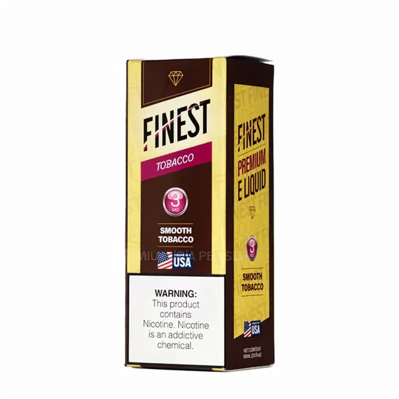 Finest E-Liquid Vanilla Custard Tobacco Vape Juice 100ml - Image 3