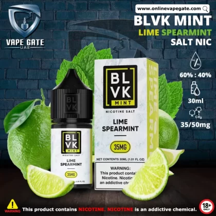 LIME SPEARMINT - BLVK MINT SALTS - 30ML - 50 mg / 30 ml