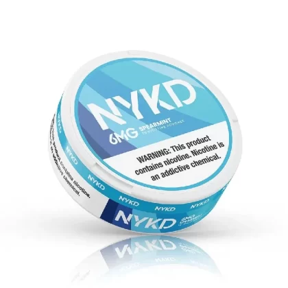 Buy NYKD Spearmint 6mg Nicotine Pouches | Electronicpuffs