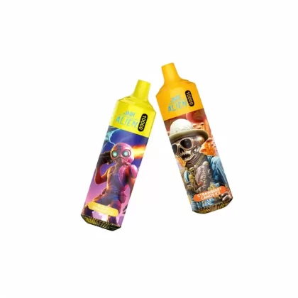 JNR Alien Tornado 10K Rechargeable Disposable Vape - Black Dragon Ice, Blue Razz Cherry; 2-nicotine