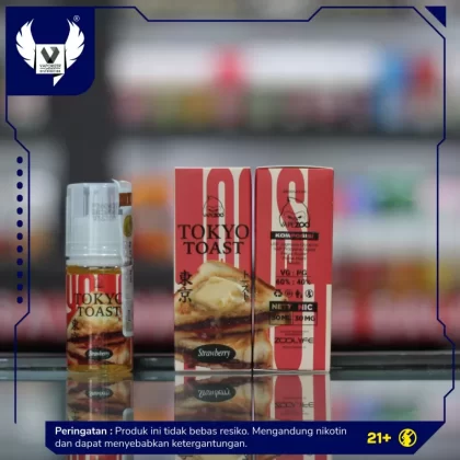 TOKYO TOAST STRAWBERRY SALTNIC 30ML