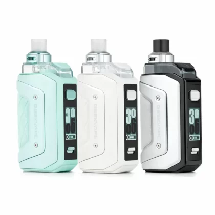 Geekvape Aegis Hero 5 - Steel Silver, Pure White