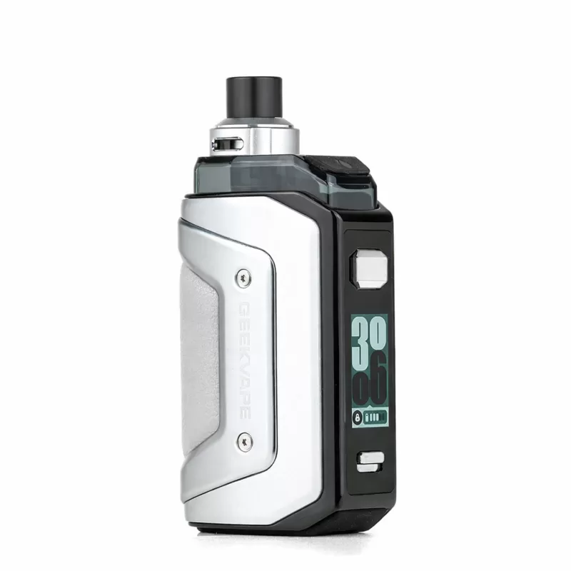 Geekvape Aegis Hero 5 - Steel Silver, Pure White - Image 2