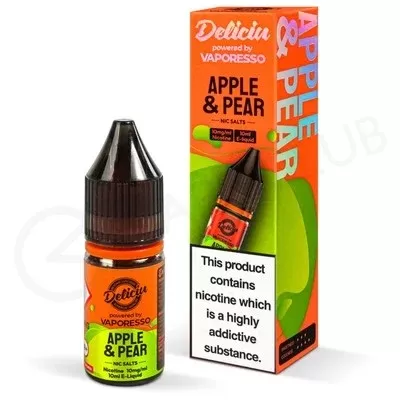 Apple & Pear Nic Salt E-Liquid by Deliciu - Ecigpremium