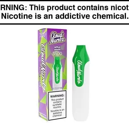 CLOUD NURDZ DISPOSABLE VAPE – 3500 PUFFS - Vapejuice