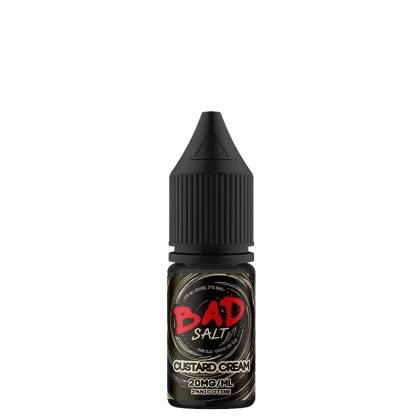 CUSTARD CREAM NICOTINE SALT E-LIQUID BY BAD SALT