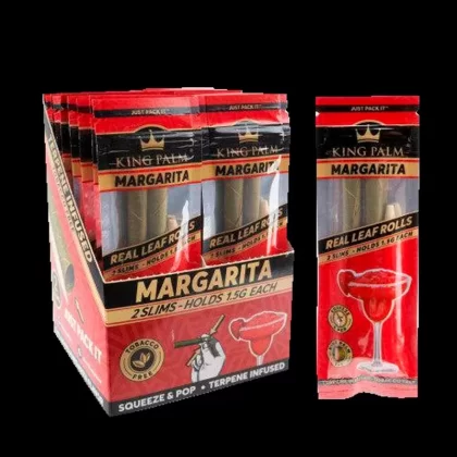 King Palm Cones – Slim – 20 Pack - Flavor#Margarita>Watermelon Wave>Berry Terps>Banana Cream>Magic Mint