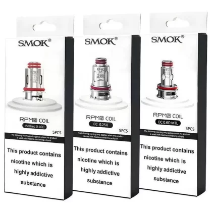 SMOK RPM 2 Coils - Resistance#DC 0.6Ω MTL>Mesh 0.16Ω>DC 0.25Ω DTL