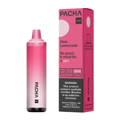 Pink Lemonade Disposable Pod (3000 Puffs) by Pachamama Syn