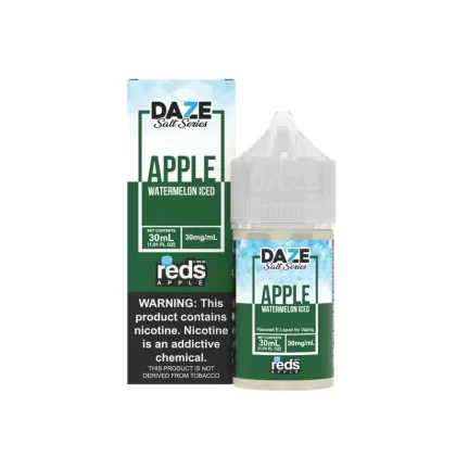 Reds Salt Series Apple Watermelon Iced eJuice - Vape Product; Vape Product, Vape Product (1178BF)