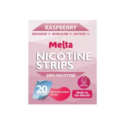 Raspberry Melta Nicotine Strips - Ecigdepot