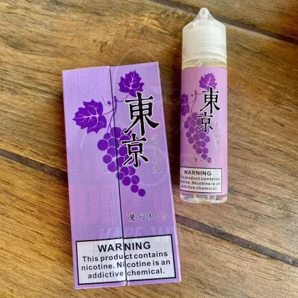 TOKYO ICED GRAPE 60ml - Nicotine#0mg>3mg>6mg