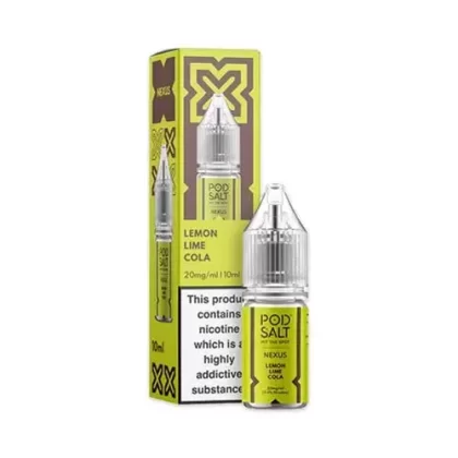 Pod Salt Nexus Lemon Lime Cola Nic Salt - Misteliquid Co