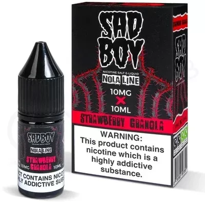 Strawberry Granola Nic Salt E-Liquid by Sadboy - Ecigpremium
